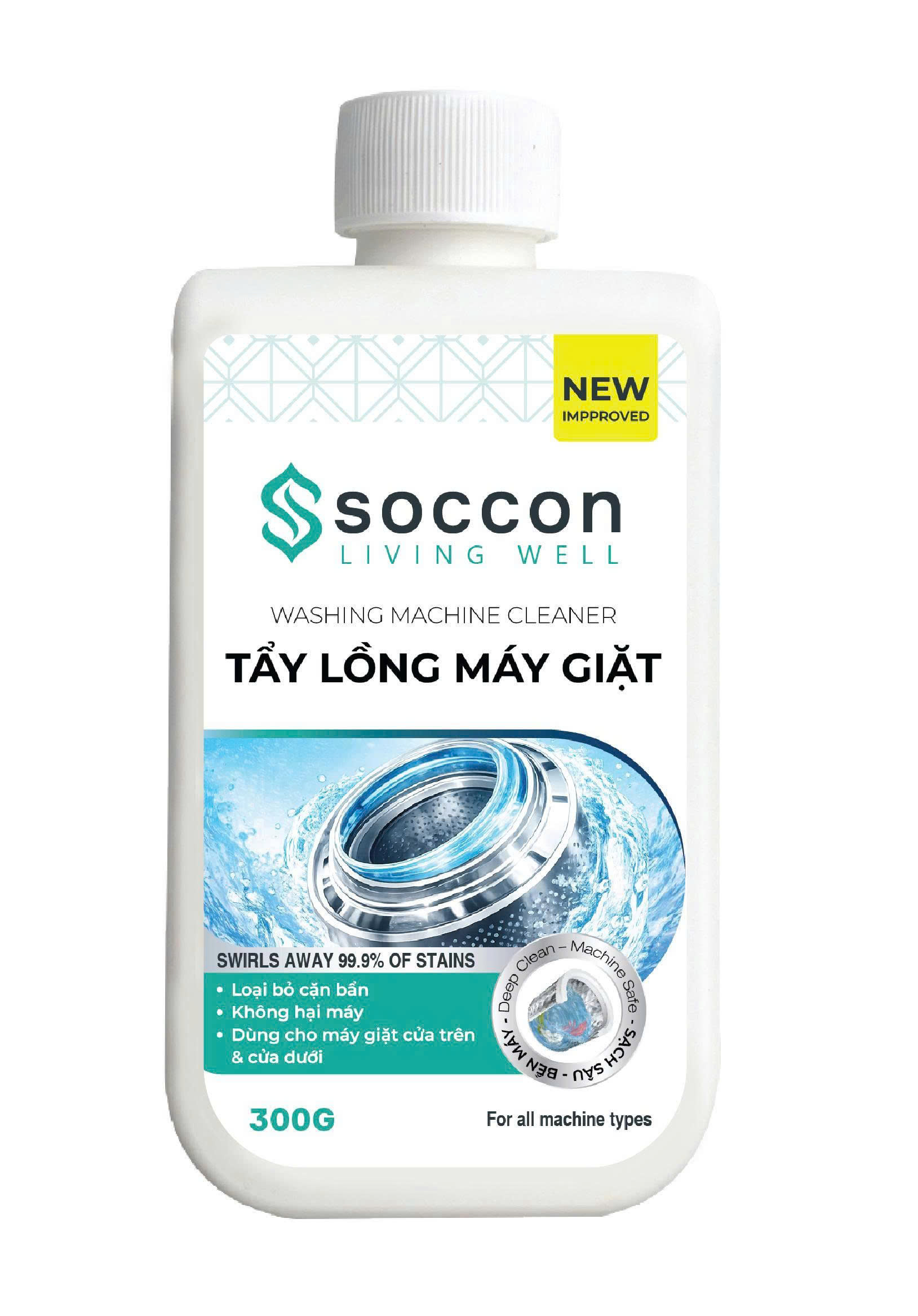 Tẩy lồng máy giặt